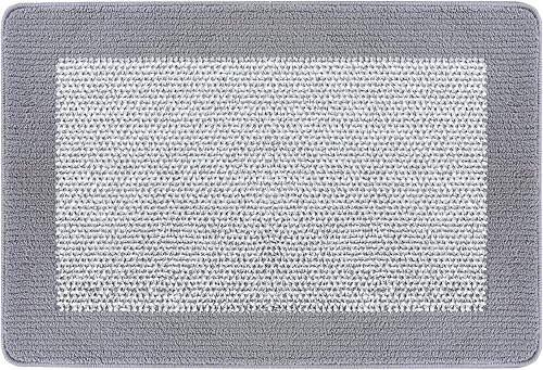 REFETONE Tapete para puerta interior, tapete para puerta delantera y trasera, antideslizante, absorbente, resistente a la suciedad, tapetes para REFETONE Tapete para puerta interior, tapete para puerta delantera y trasera, antideslizante, absorbente, resistente a la suciedad, tapetes para