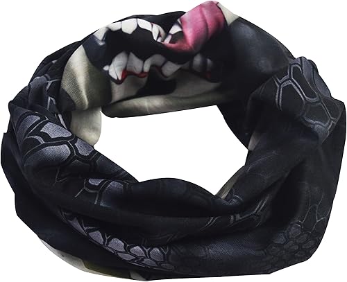 Miniatura 277 de Obacle - Media máscara de calavera, para protección contra el viento, el sol, sin costuras, 3D, para hombres, mujeres, duradera, delgada, Hombres