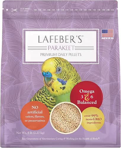 LAFEBER'S Premium Daily Diet Pellets Pet Bird Food, Made with
