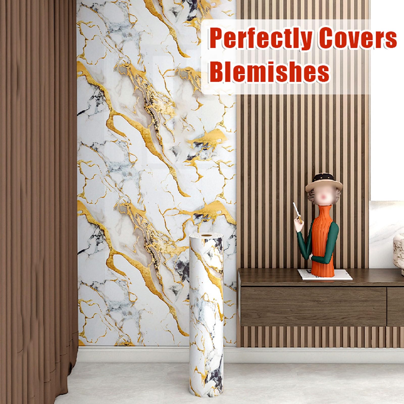 Azulejos de mármol Impermeables,Papel Tapiz Autoadhesivo de mármol Impermeable,Paneles de Pared autoadhesivos de PVC,Carta da Parati per soffitto,Azulejos del Techo,para Techos y Parede
