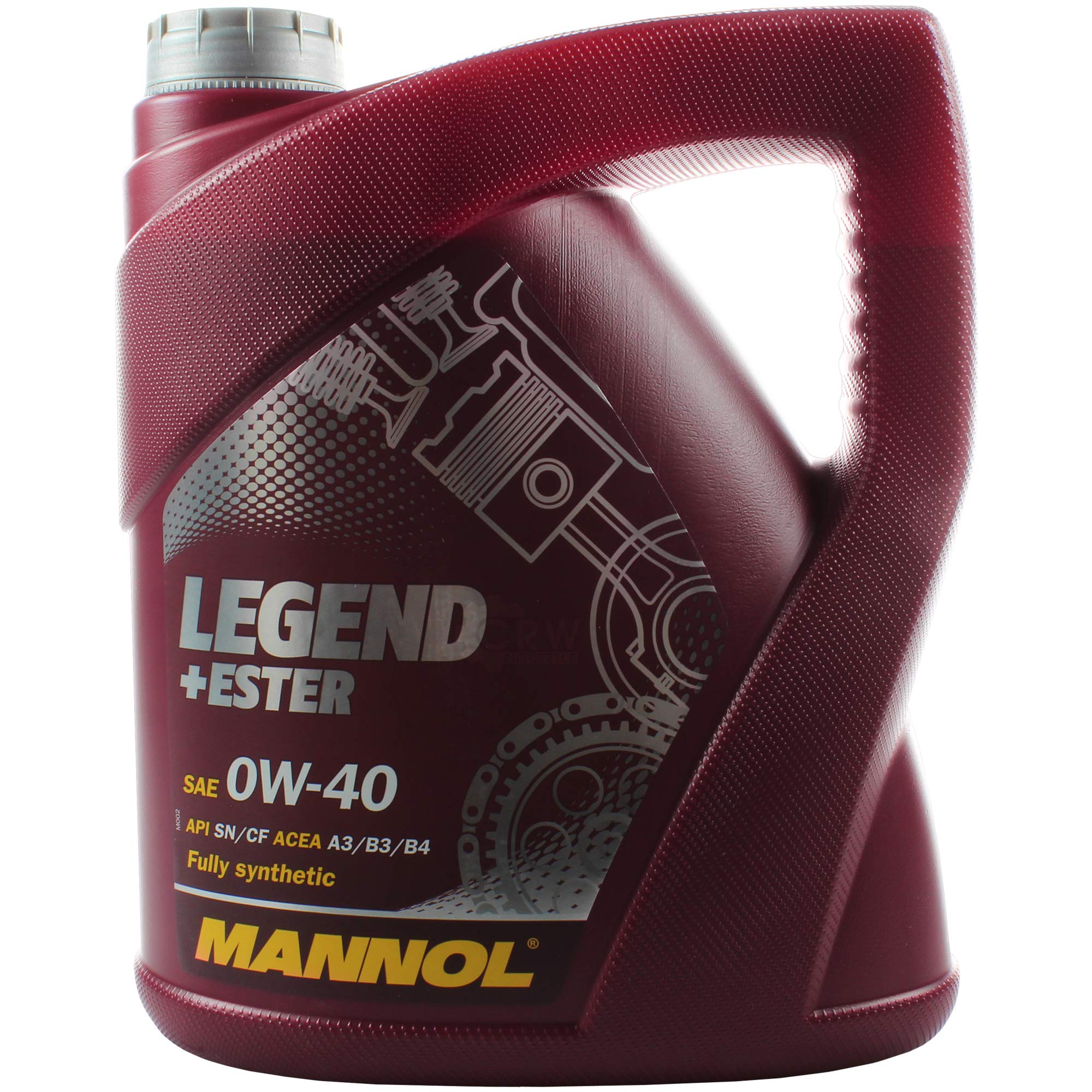 Olio motore MANNOL LEGEND+estere 0W-40 4x MANNOL Motor Doctor ADDITIV 16L