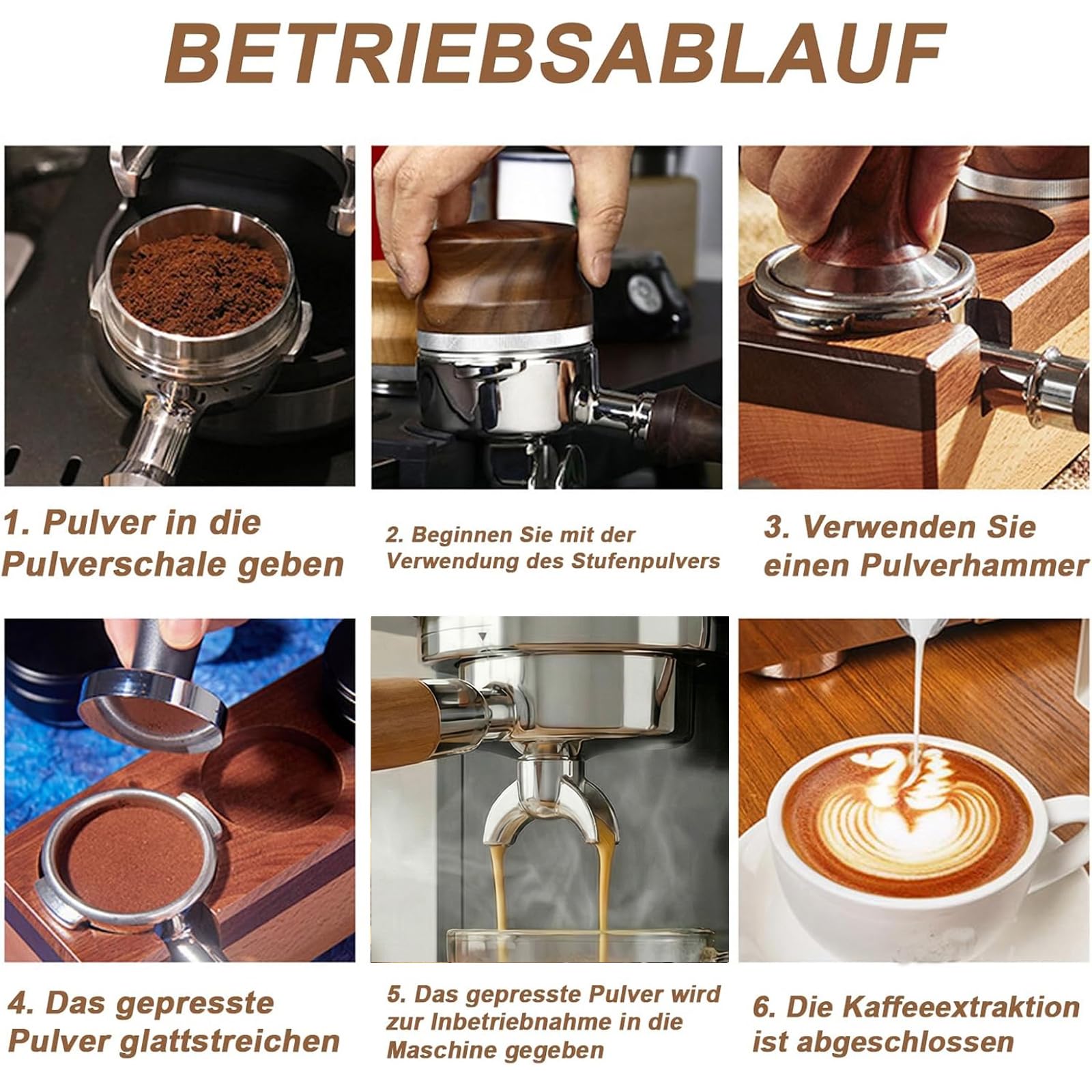 51mm Siebträger für De'Longhi La Specialista EC9335/EC9665, Doppelauslauf