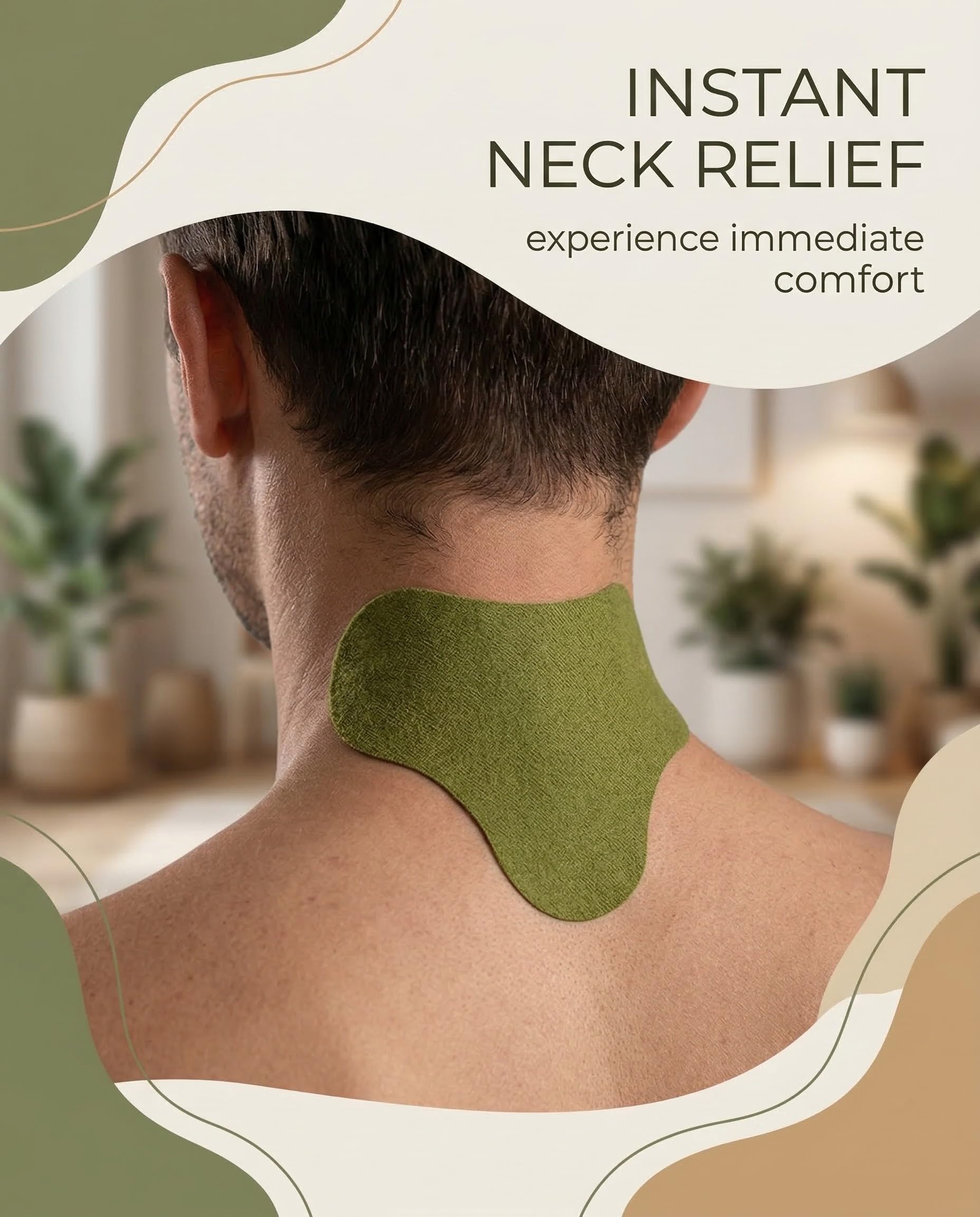 GRETY 36 Pezzi Cerotti Autoriscaldanti, Patch Riscaldanti Naturali per Schiena Collo Spalle, Confortevoli e Traspiranti, Calore Prolungato per Rilassare Muscoli e Sciogliere Tensioni