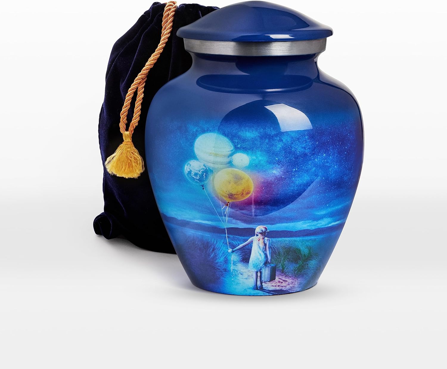 Trupoint Memorials Medium Urns for Human Ashes Cremation