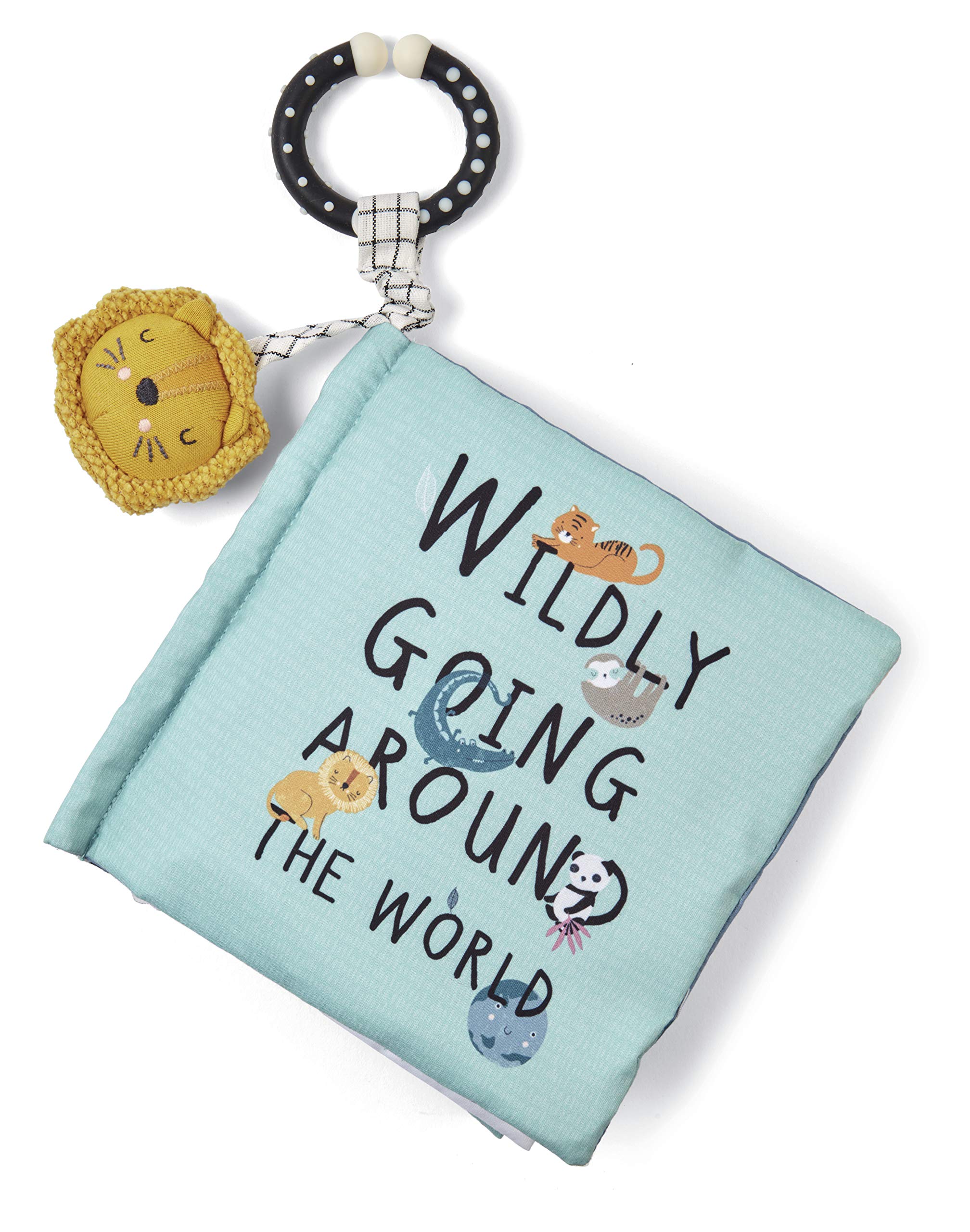 Adventures Activity Book with Detachable Toy and Teether Ring, Wildly