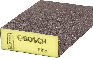 Bosch Professional 1x Expert S471 Standard Block (for Softwood, Paint on wood, 69 x 97 x 26 mm, Grade Fine, Accessories Hand Sanding)
