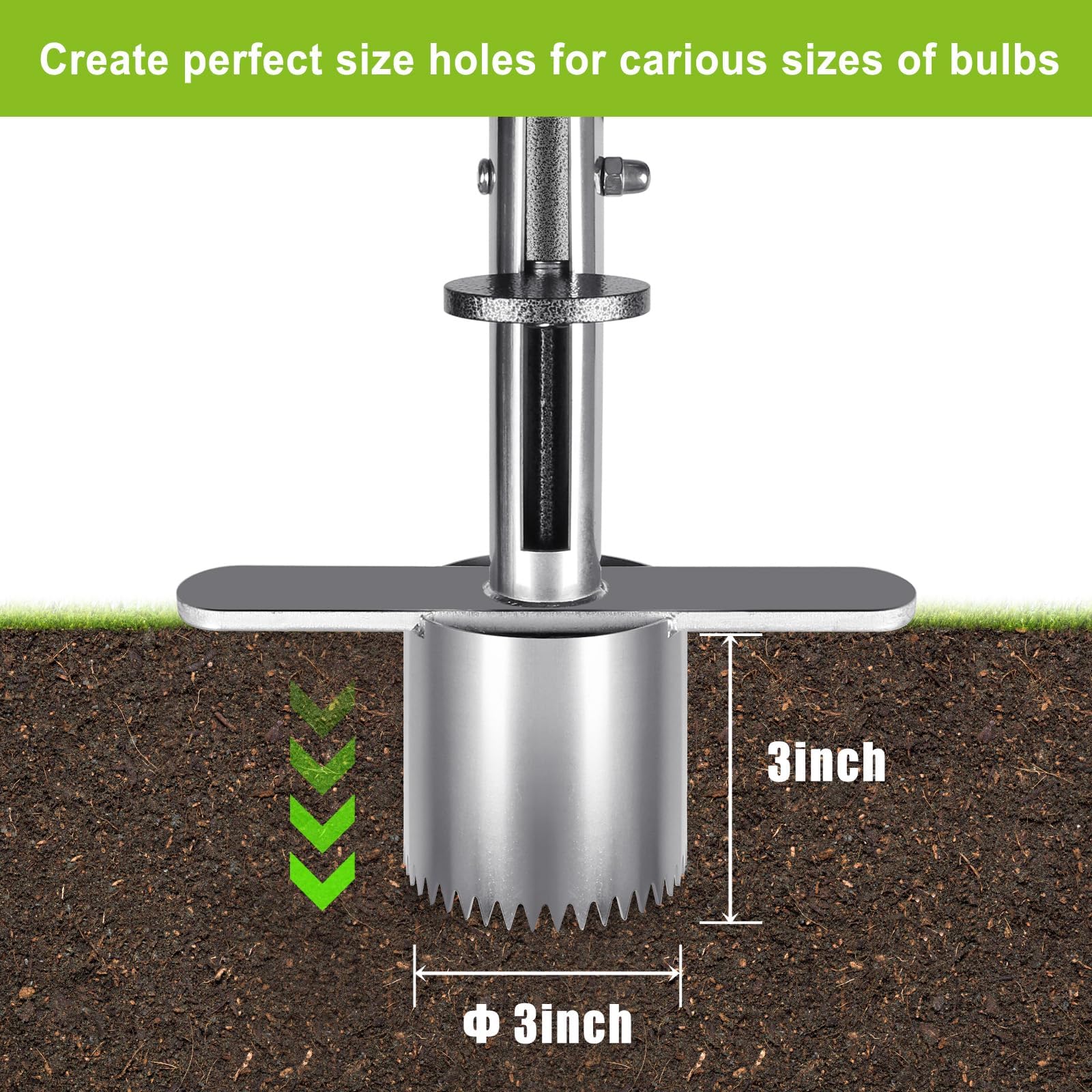 TalenTools Talen Tools Bollenplanter Lange steel