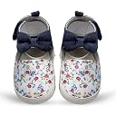 Mee Mee Soft Adorable Baby Booties 0-12 Months – Cotton Slip-On Infant Shoes – Cozy & Breathable Crib Shoes for Baby Girls – Cute Footwear for Little Ones (Multicolor) gallery image