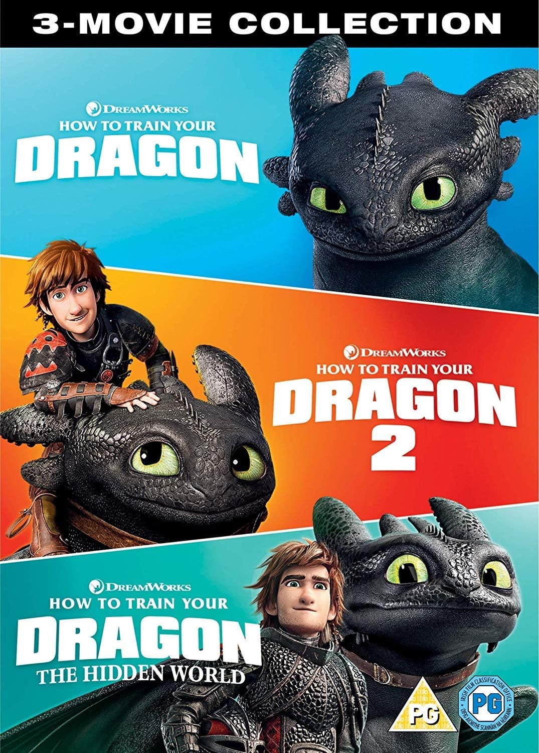 How to Train Your Dragon - 3 Movie Collection (Blu-ray) [2019] [Region Free]