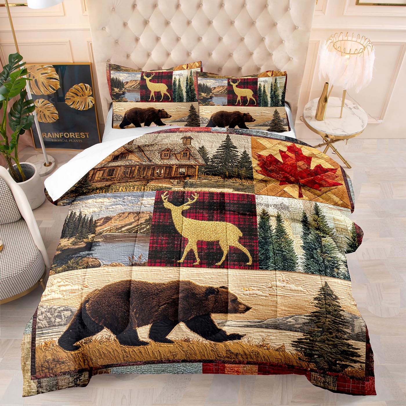 Couette 140x200 en microfibre respirante de 200Gsm avec 2 taies d'oreiller