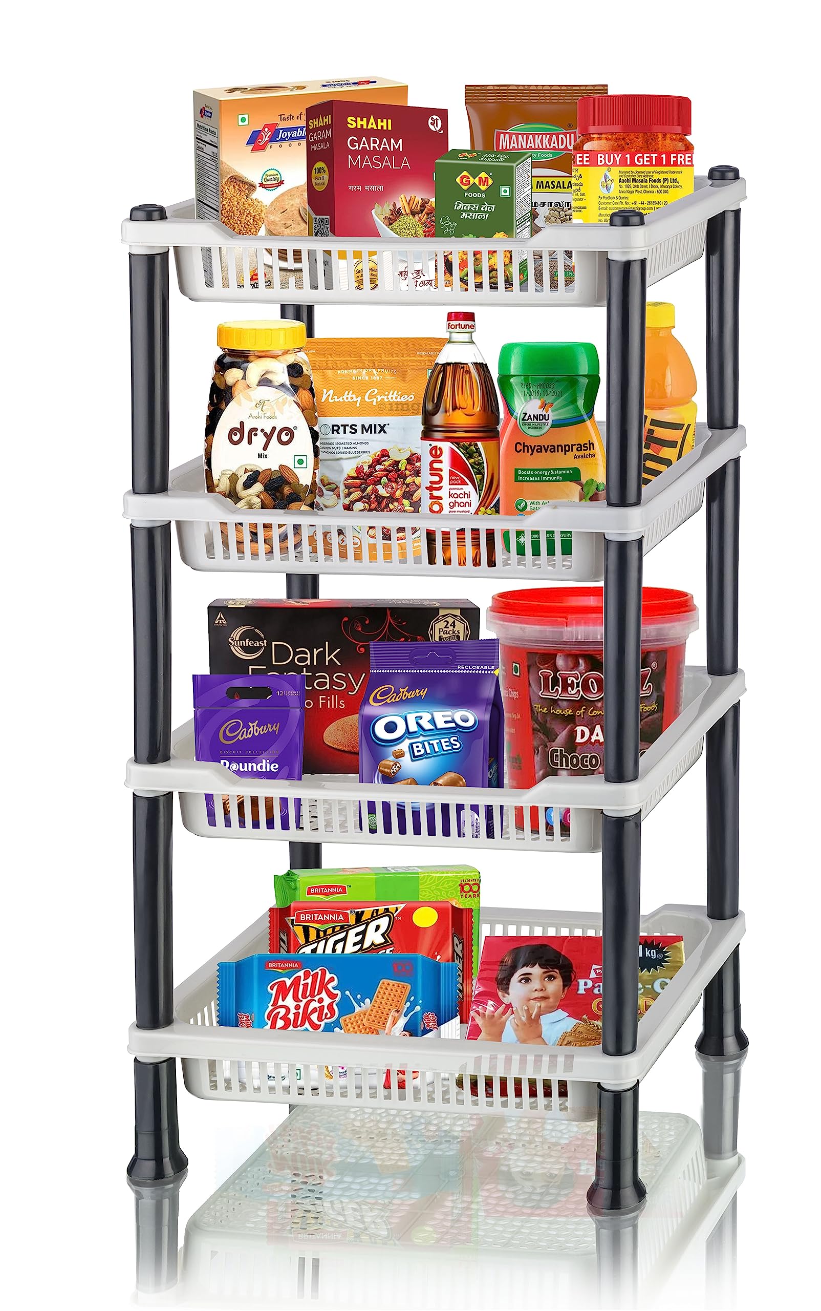 TRUCK FURNITURE トラック RT BASKET RTB-4 FABLE 4 Tyre Multipurpose Basket Stand Rack for Fruit and