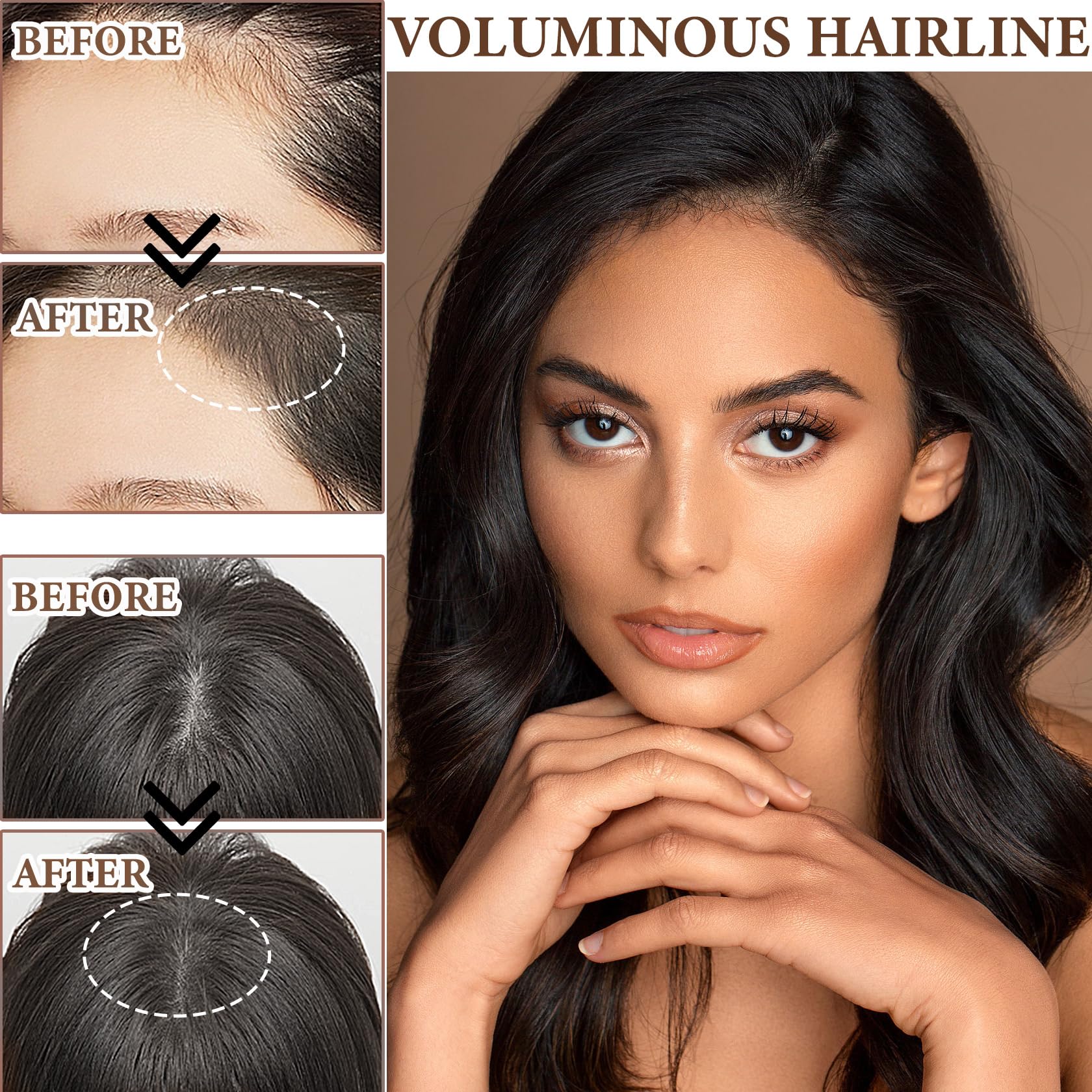 Elevate Hair Line Powder Instantly Conceal Hair Loss For Thinning Area – Elevate Hair Inc