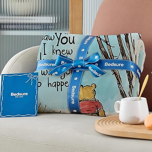 Miniatura 7 de TOHODARE Bonita manta de oso para todas las estaciones, manta de franela de 50 x 60 pulgadas, manta de viaje para cama, sofá, sala de estar (50 x 60