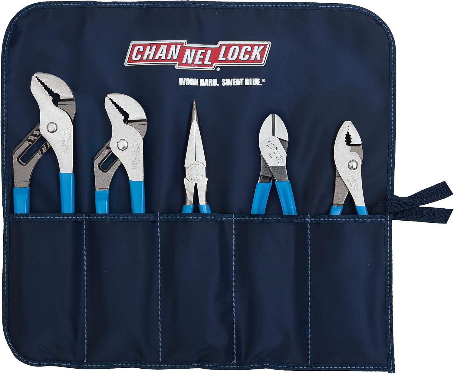 Buy Channellock TOOL ROLL3 5 Piece Pliers Set & Klein Tools 85148
