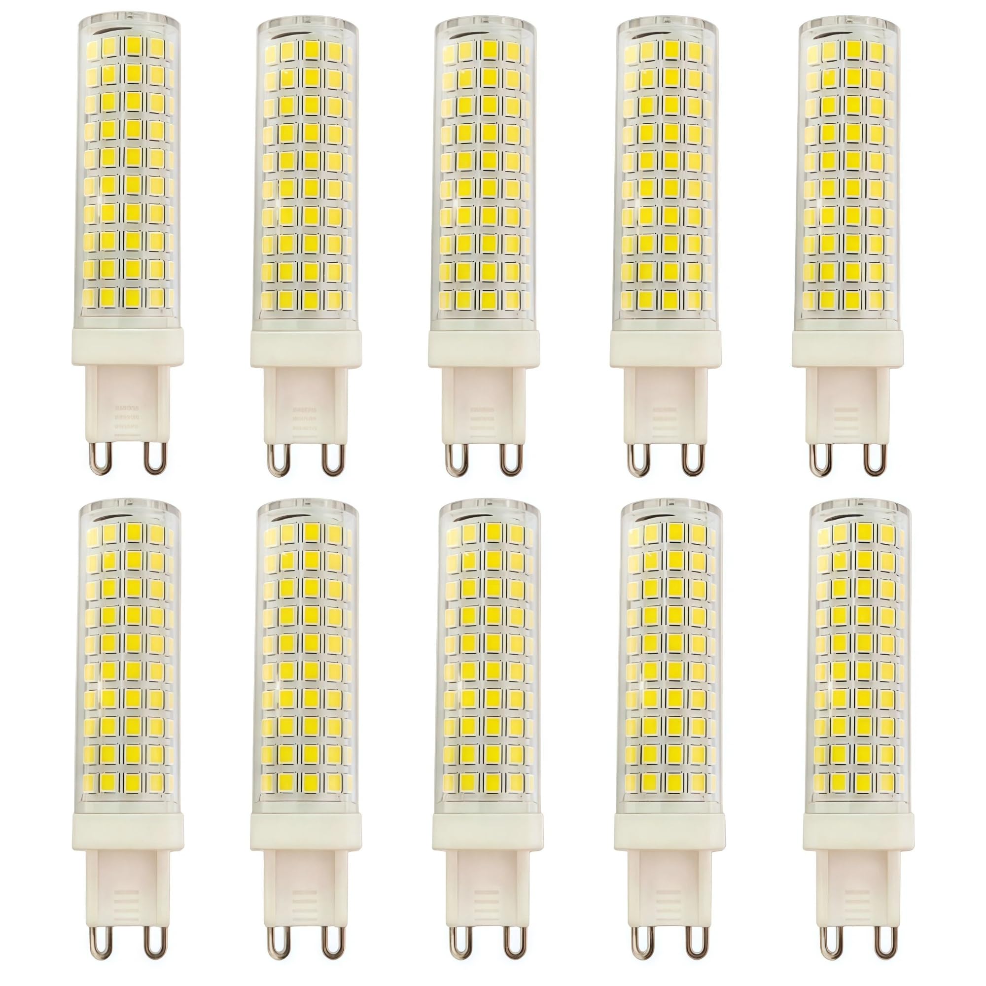 G9 LED 110v für Innen beleuchtung 10pcs 12W warmes Licht