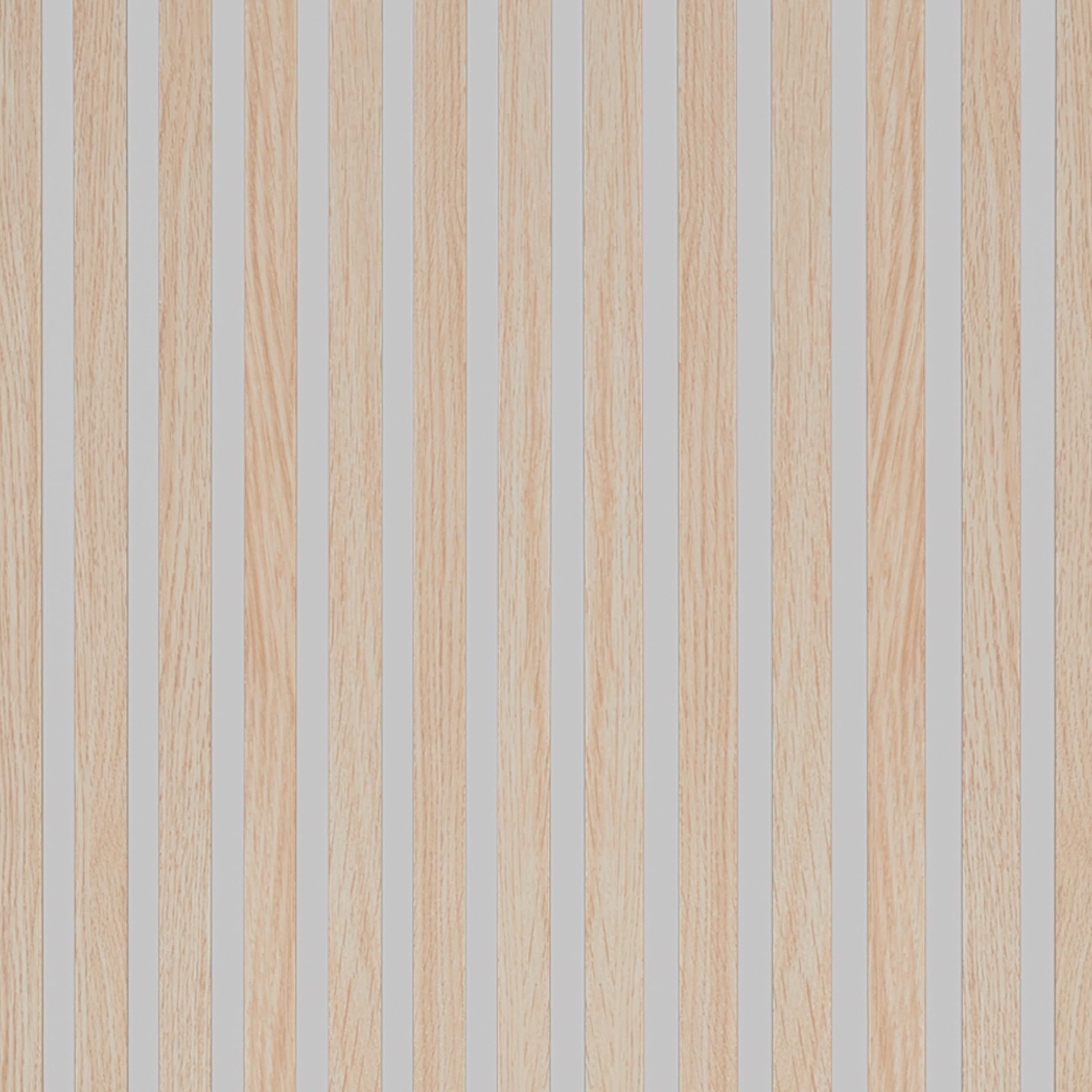 duehome |Noiseless, Pack 2 Paneles Termo-Acústicos, Panel Aislante, Revestimiento Decorativo, Acabado en Roble con Base en Gris, Medidas: 60 cm (Ancho) x 240 cm (Alto) x 2,2 cm (Fondo)