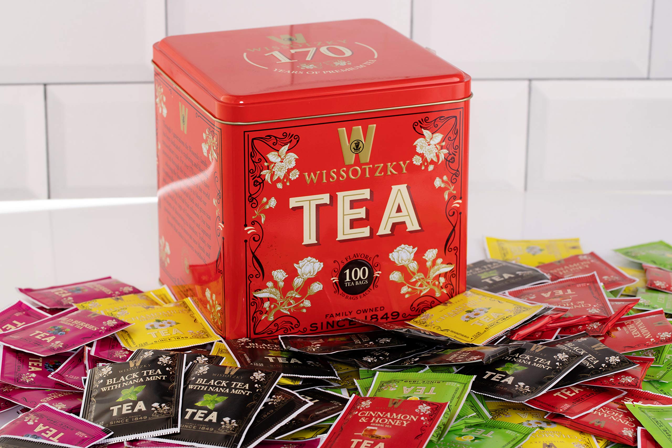 Amazon.com : Wissotzky Tea Tea Lovers Holiday Gift Set, A Tea