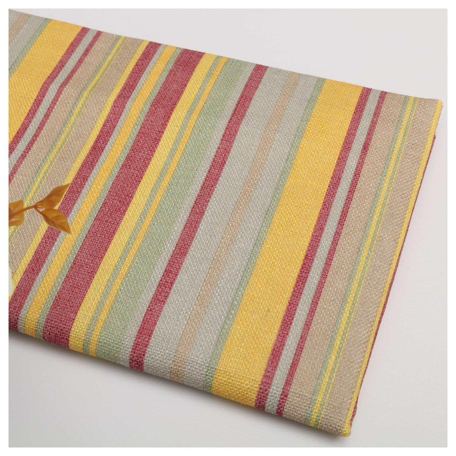 200 x 145 cm - Tissu en lin imprimé - Vendu au mètre - Tissu d'ameublement - Fleurs