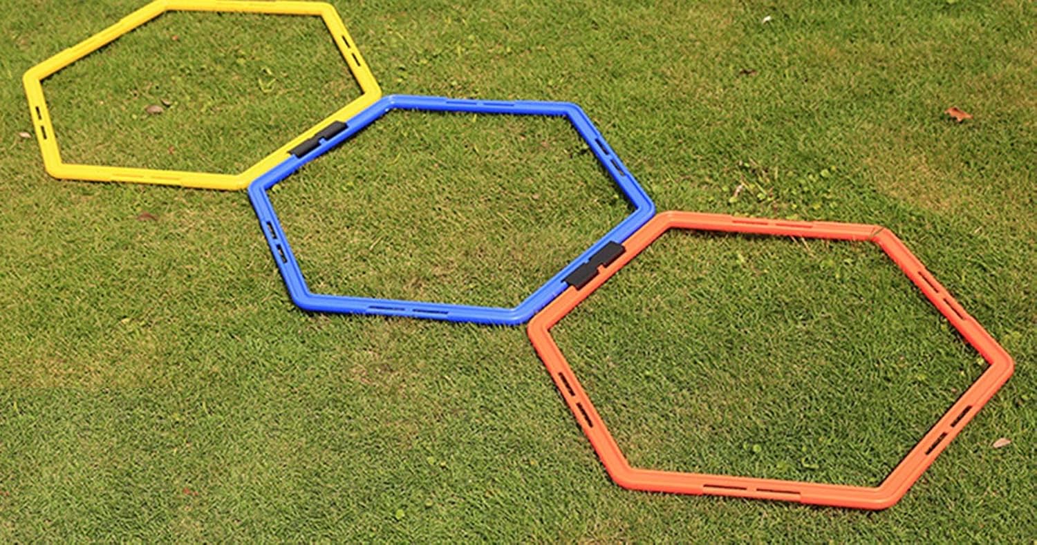 Speed Rings Hexagon Agility Ring Sport Equipment Agility Hurdle