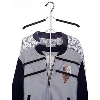 HUMAN MADE HANGER 3本1セット Homz Smart Solutions White Plastic Clothes Hanger with