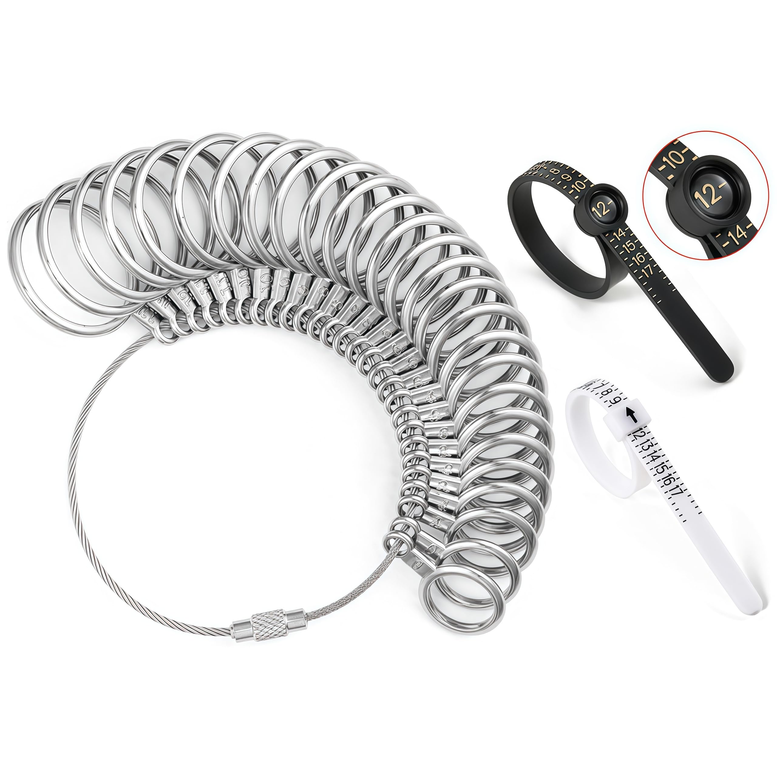 3 Witte Ringmeters | Fort Tempus | 30 dagen retourpolicy 3 Witte Ringmeters | Fort Tempus | 30 dagen retourpolicy