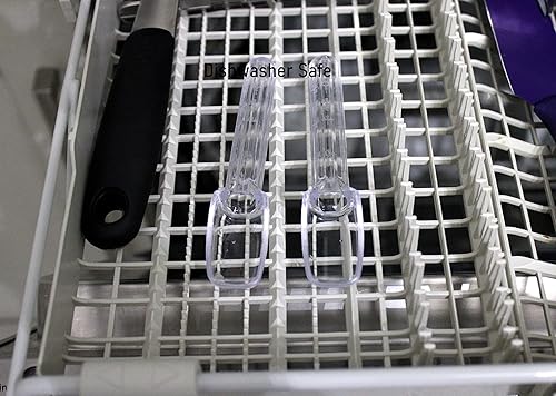 Miniatura 6 de Dependable Industries - Juego de 2 cucharas de medicina calibradas (0.3 onzas líquidas), 2 unidades, sin BPA, calibraciones fáciles de leer, para