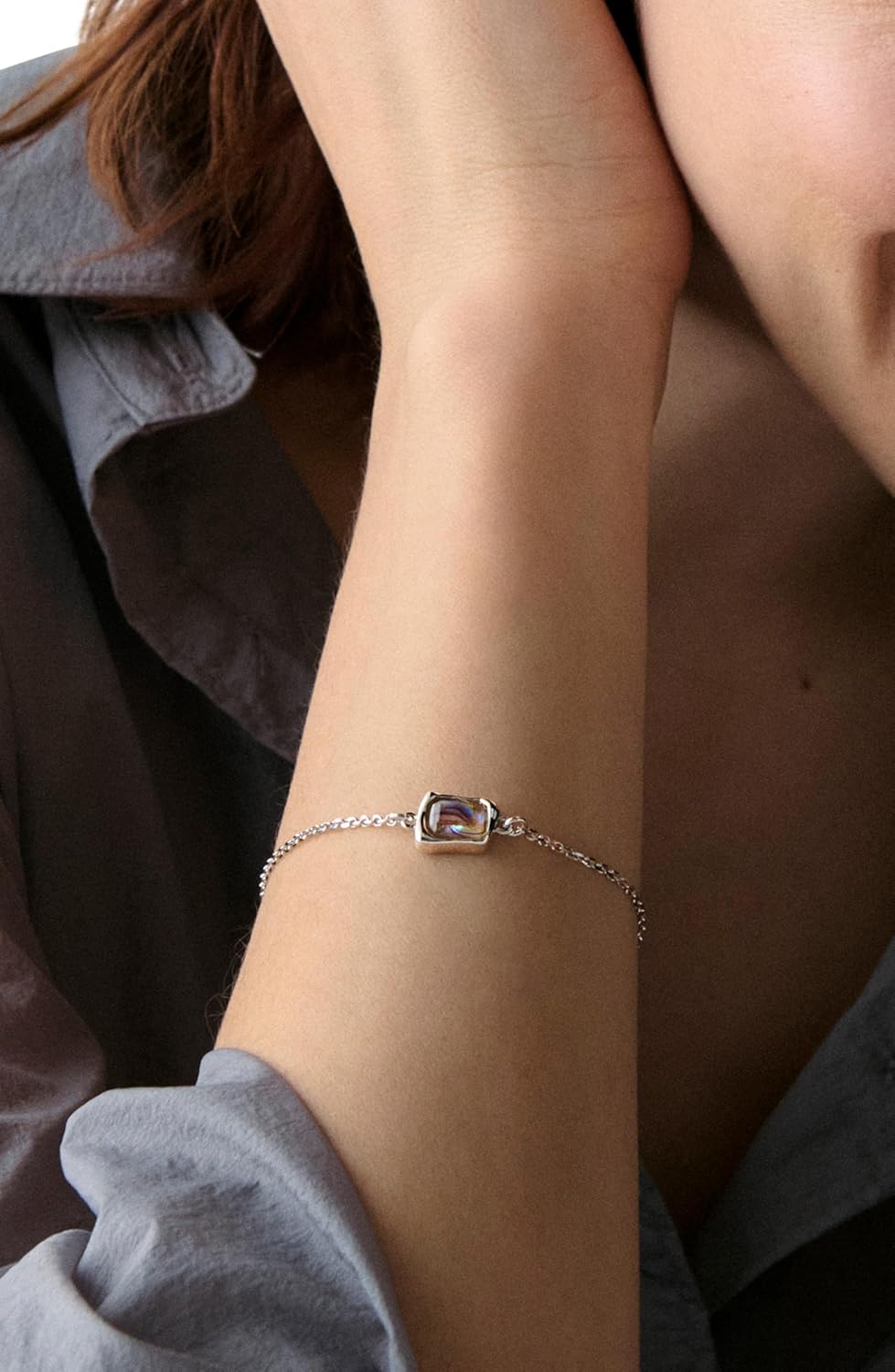 kate spade new york Molten Glass Solitaire Bracelet