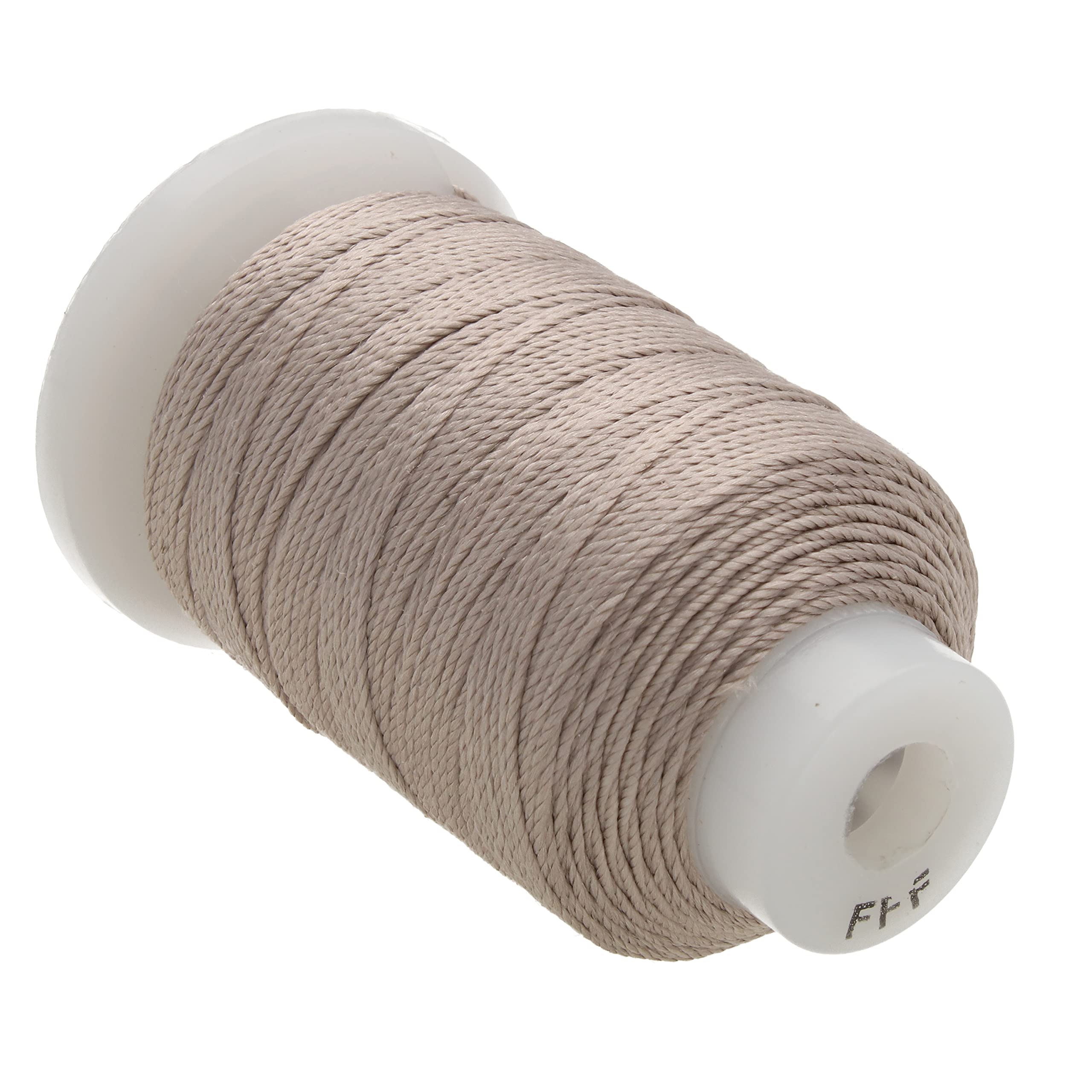 The Beadsmith Grey Pure Silk Cord – Size Fff (0.419 Mm/0.0165”), 92 Yards (276 Ft), 1/2-Ounce Spool