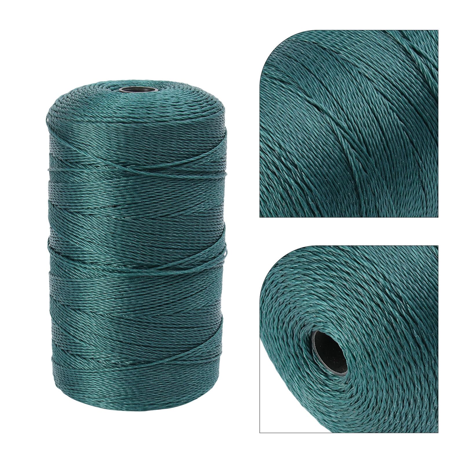 Hilo para Reparar Redes de Pesca de Nylon Trenzado 24 Hebras, 2 Piezas, Cuerda Resistente para Uso en Agua Dulce y Salada, Adecuado para Pesca y Bricolaje