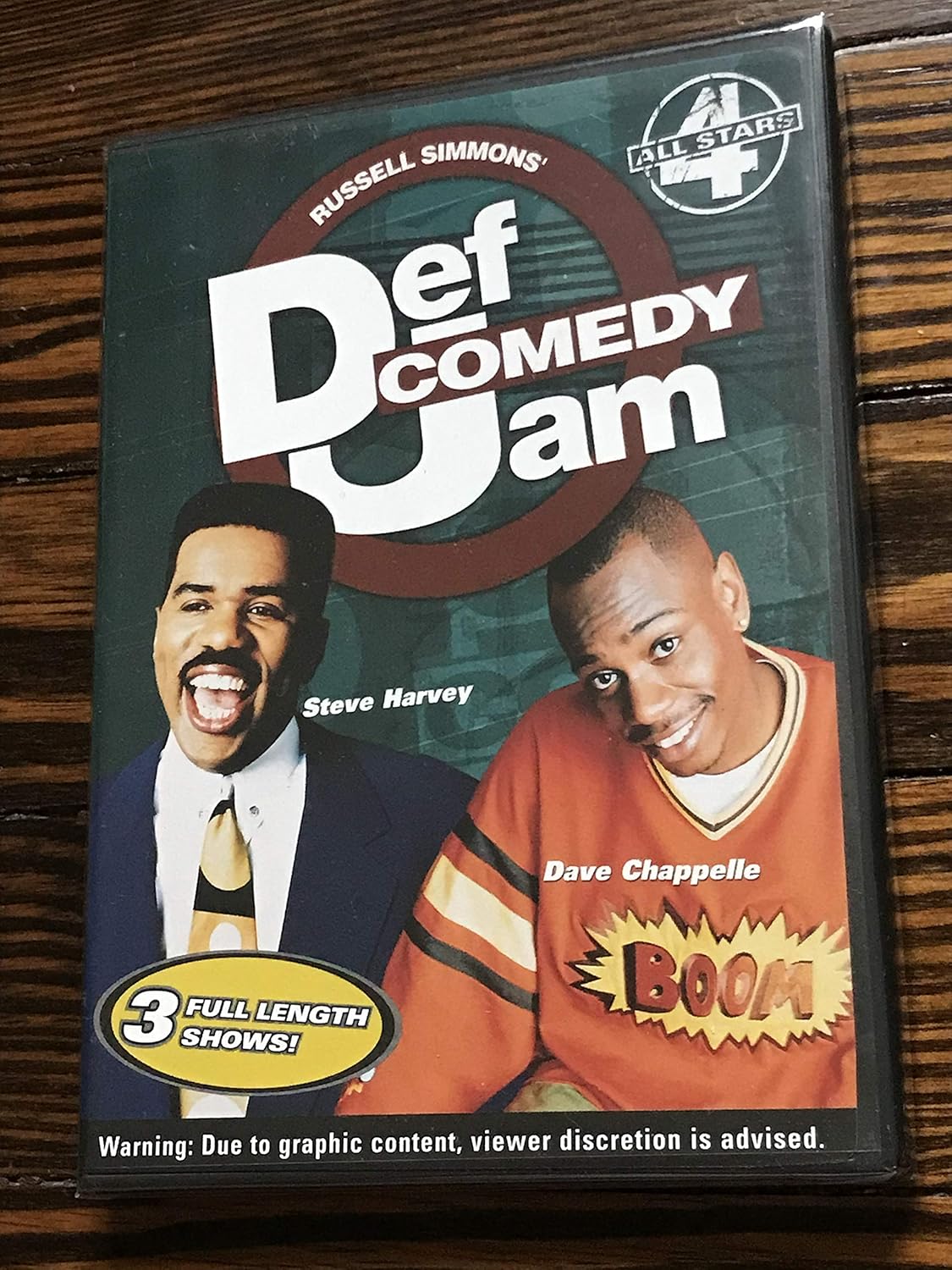 Def Comedy Jam AllStars Vol. 4 [DVD] Dave Chappelle