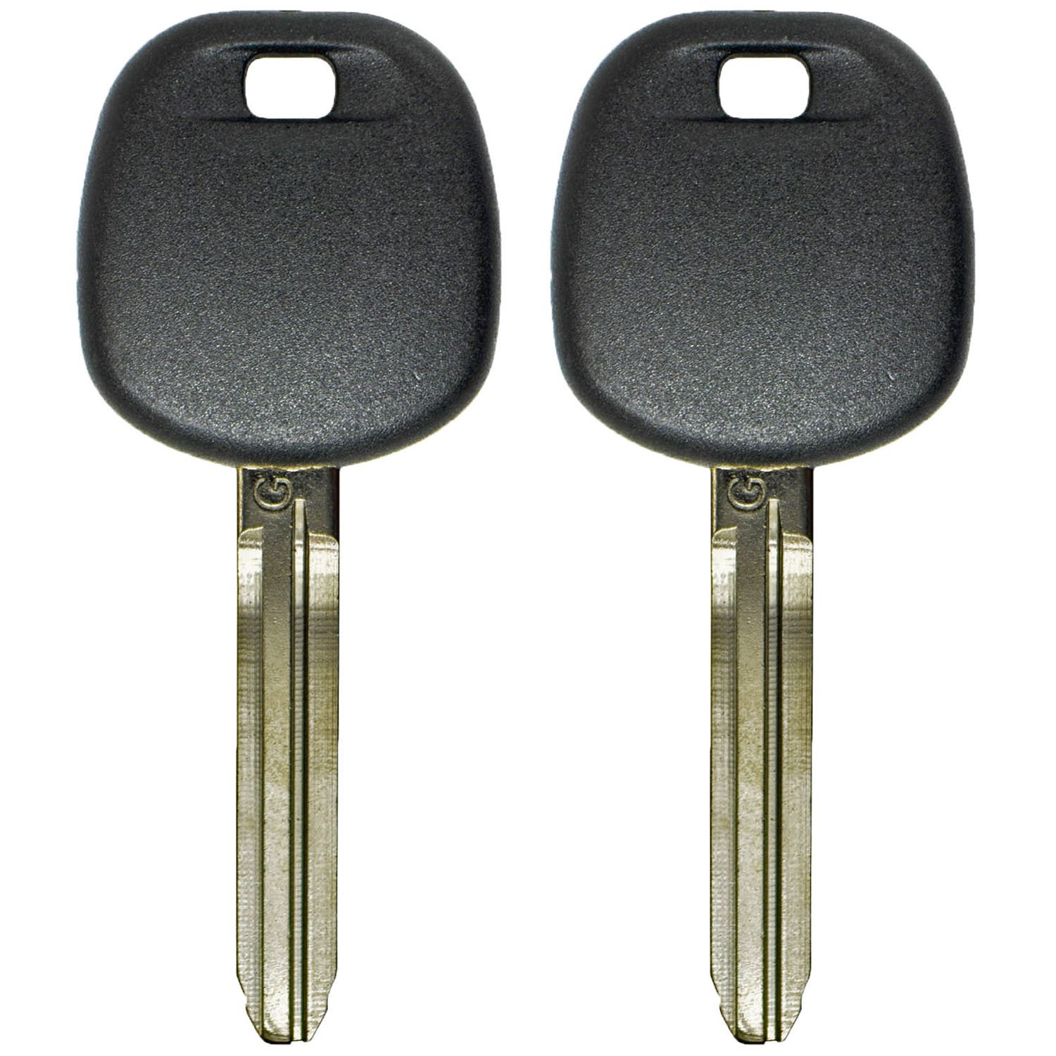 QualityKeylessPlusTWO Replacement Transponder Chip Keys TOY44GPT Toyota Vehicles Free KEYTAG