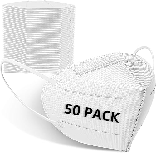 Clayco Máscara facial transpirable de 4 capas en forma de copa, máscaras protectoras, eficiencia de filtro 95%, protección contra la contaminación