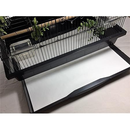 BirdCageLiners - Poly Coated - Large Cages - Custom Size - 100 Pre-Cut Sheets - Up to 250 Ft of Paper