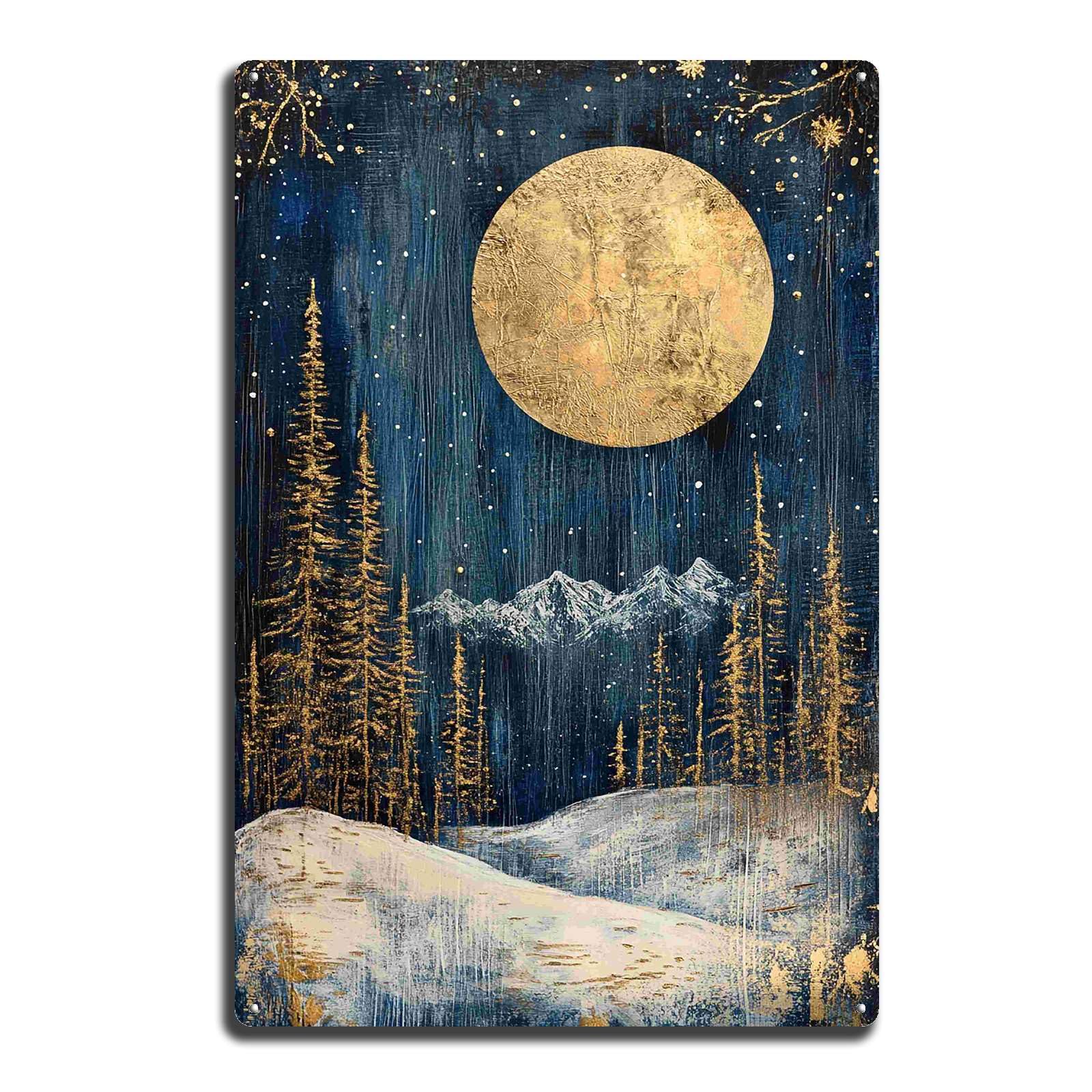 Kwqdozf As Pic Vintage Wall Decor Vintage Silent Night Wall Sign Retro Christmas Thanksgiv