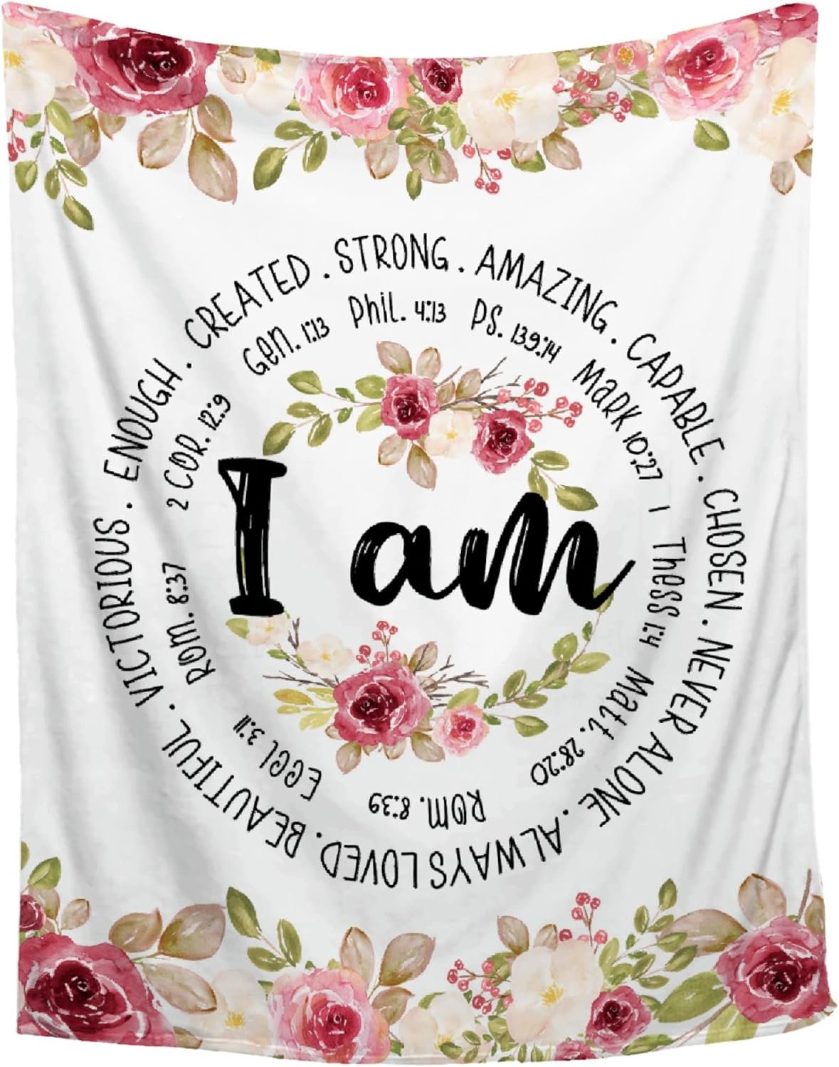 Briizy Prayer Blanket with Scripture Bible Verse