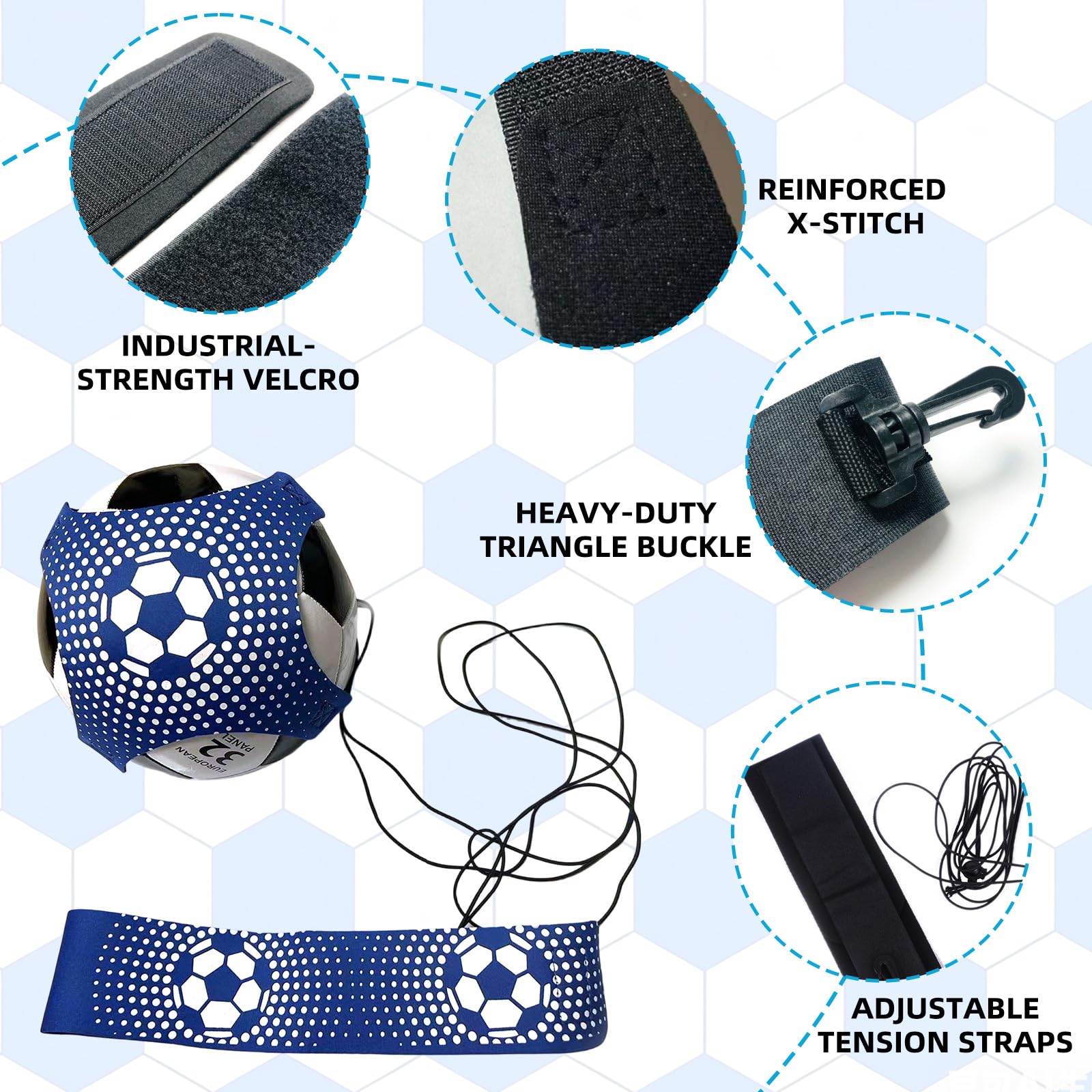 Tappetino Allenamento Calcio 90x60cm per Bambini e Adulti | Set con Cintura Regolabile Allungabile e Sacca di Trasporto | Tappetino in Diatomee Antiscivolo per Migliorare Controllo Palla e Dribbling