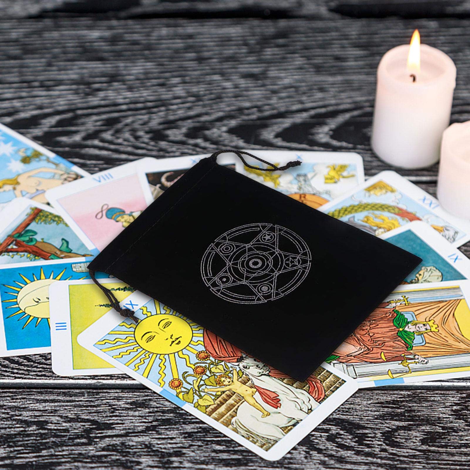Pochette Cartes Tarot Pochette En Velours Pour Cartes De Tarot - 13 X Pochette Cartes Tarot Pochette En Velours Pour Cartes De Tarot - 13 X