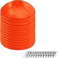 Vista 47 de Zion Judaica Deluxe Satin Kippot Bulk Packs Kippas o Kippa Individual Incluye Clips Kipa Gratis