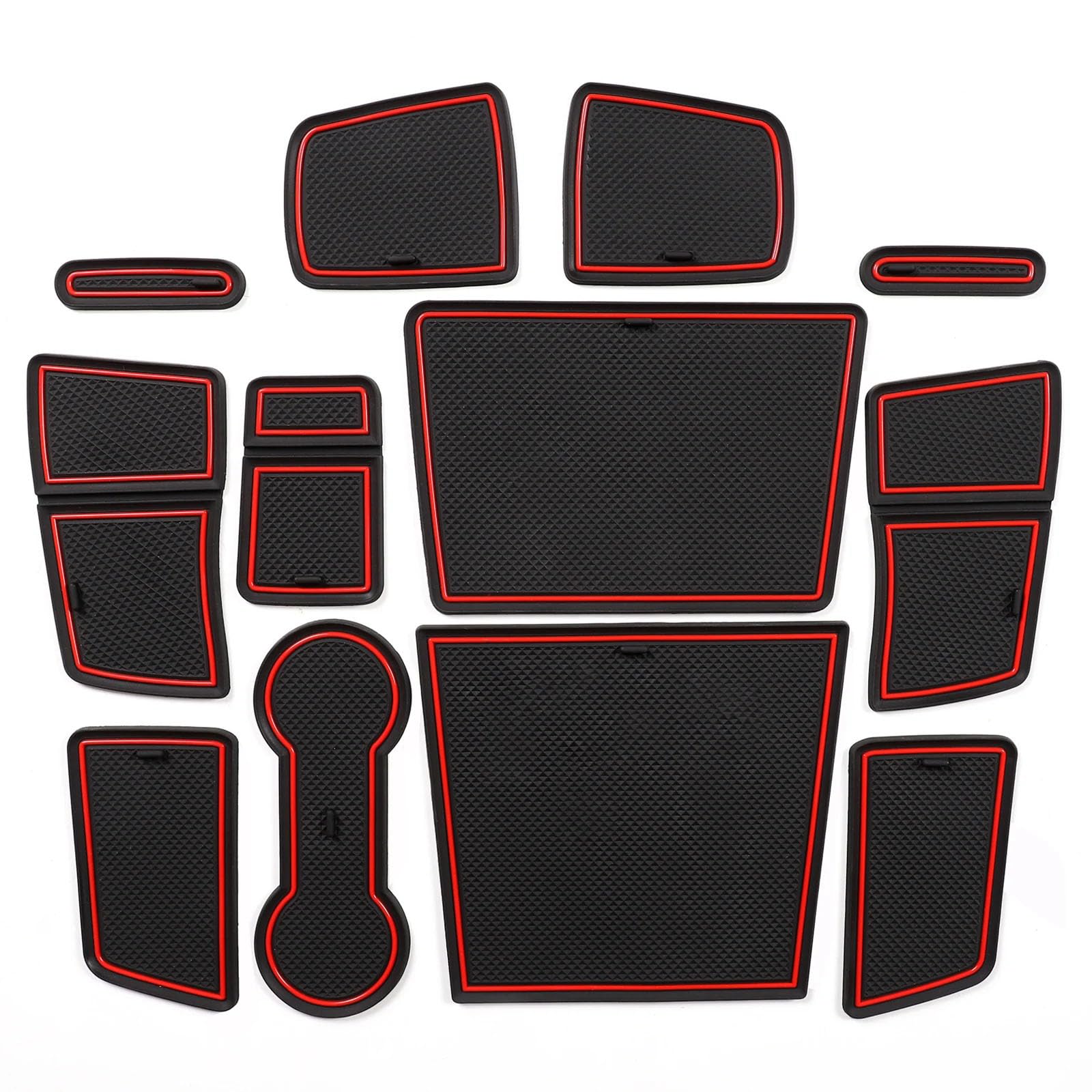 Tapis en caoutchouc console centrale Captur 2020 rangement LHD
