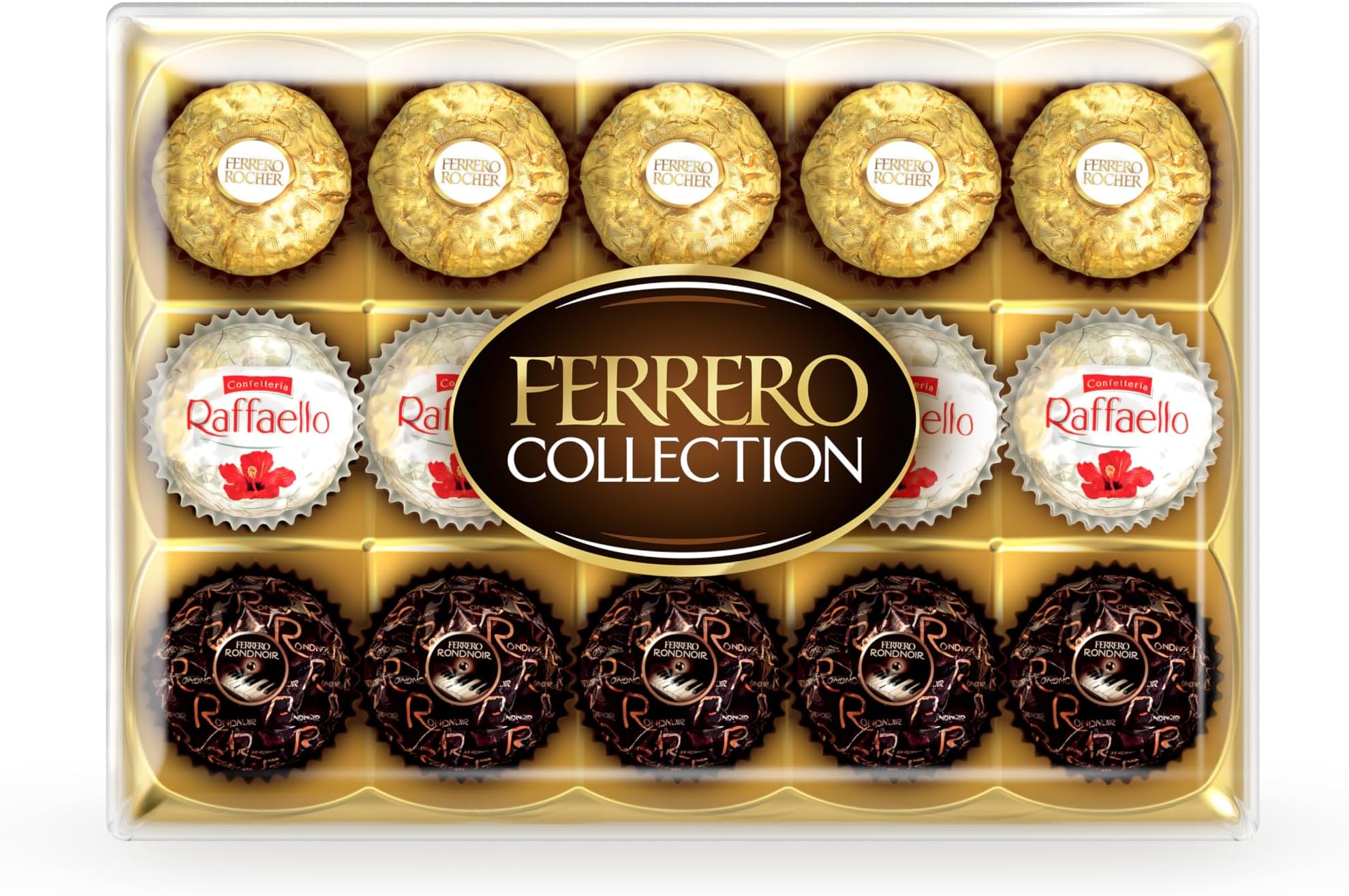 Collection - Assorted Chocolates - 15 Pieces, 0.162 Kilograms
