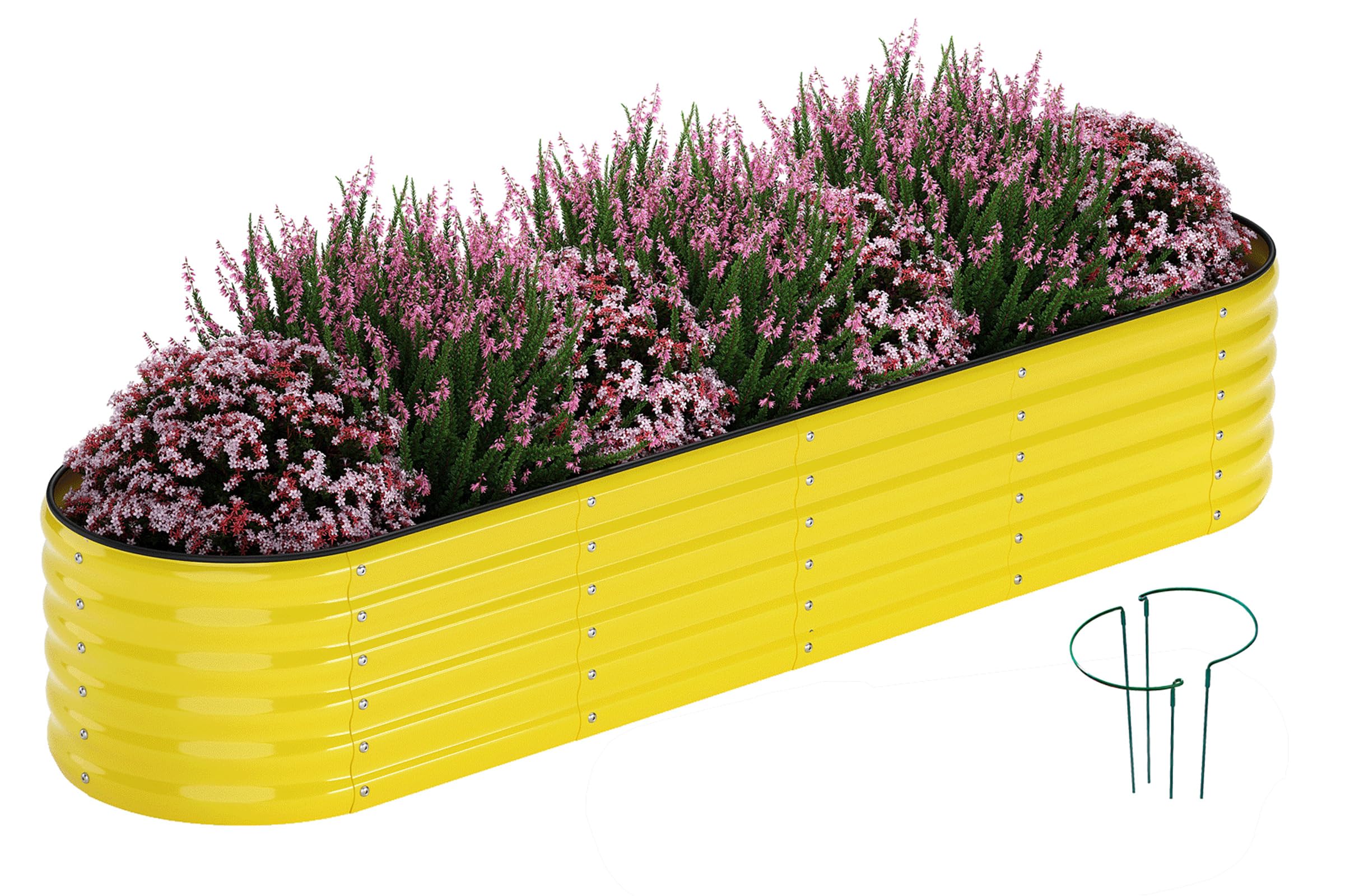 Galvanized Metal Raised Garden Beds - ZFHgarden -12