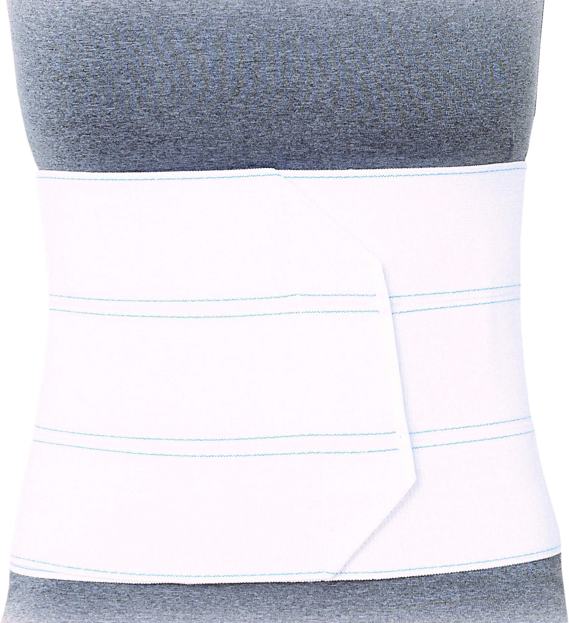 SB SUPERIORBRACES Superior Braces (3 Panel - Small/Medium, 30" - 45" Waist) Premium Abdominal Binder for Waist and Back Support, Compression Wrap, Post Surgery Support