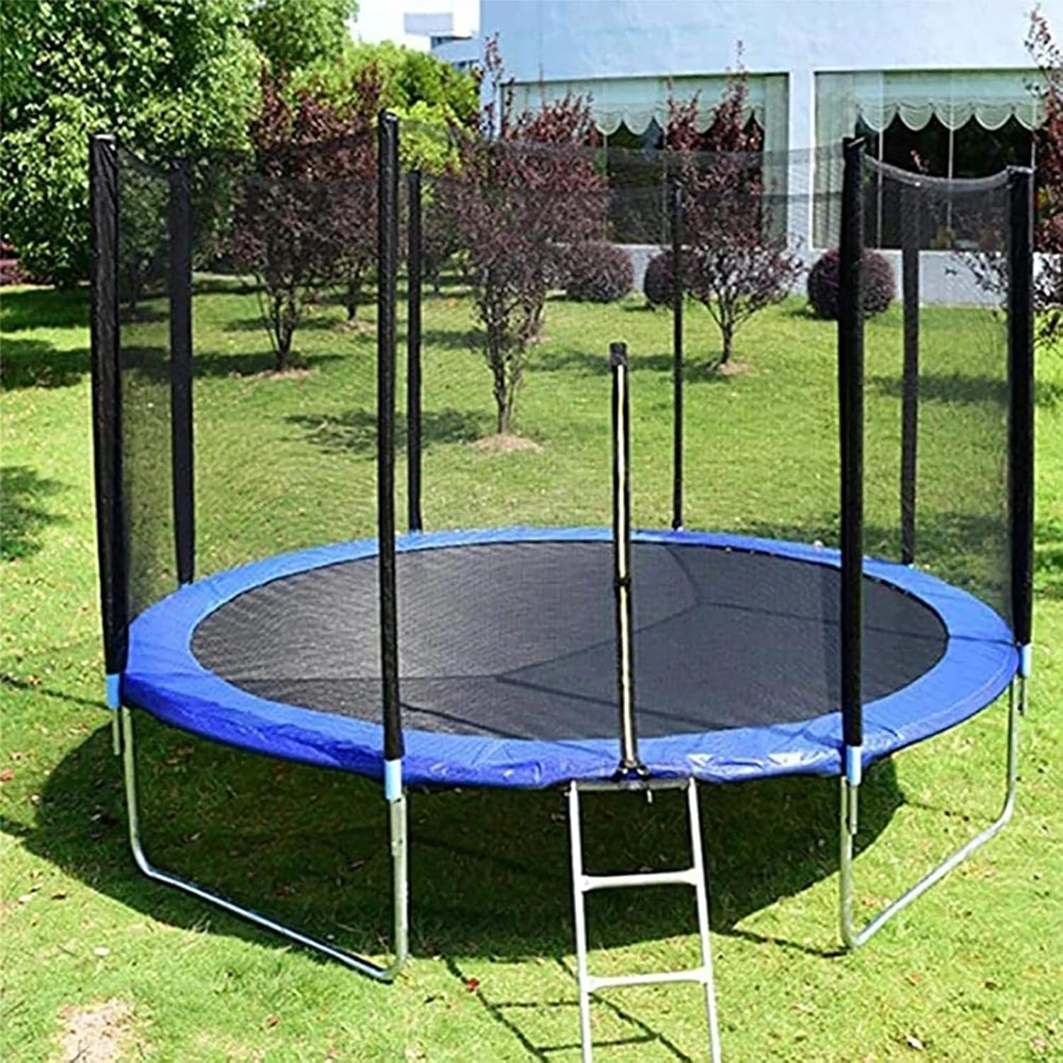 Trampoline Surround Pad Outdoor Trampoline Safety Mat, Trampoline Replacement Surround Cushion Foam Safety Protection Spring Cover, Edge Protection