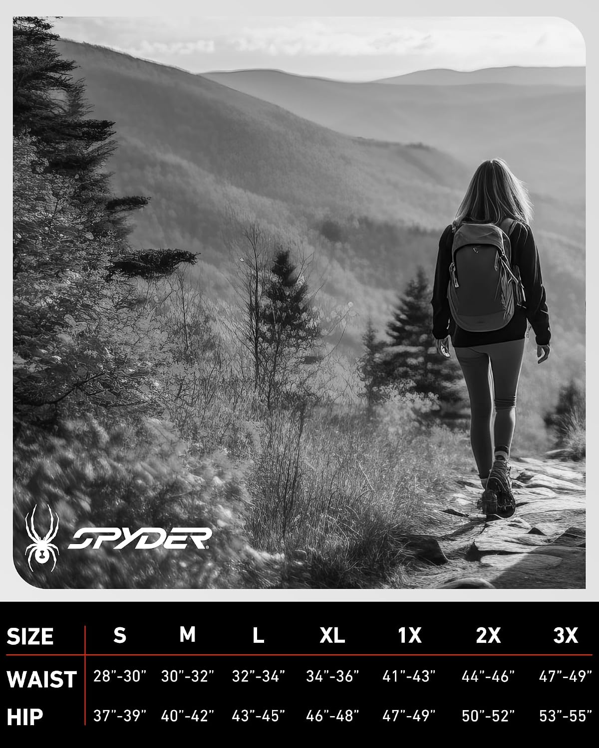 Spyder Womens Leggings - Soft High Waisted Ankle Jersey Cotton Leggings for Women with 4-Way Stretch Wide Waistband