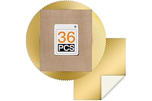 HTVRONT Heat Transfer Vinyl Gold Bundle: 36 Pack 12" x 10" Gold...