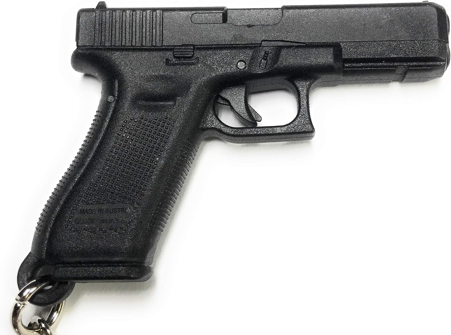 Glock Pistol Key Chain Black Polymer