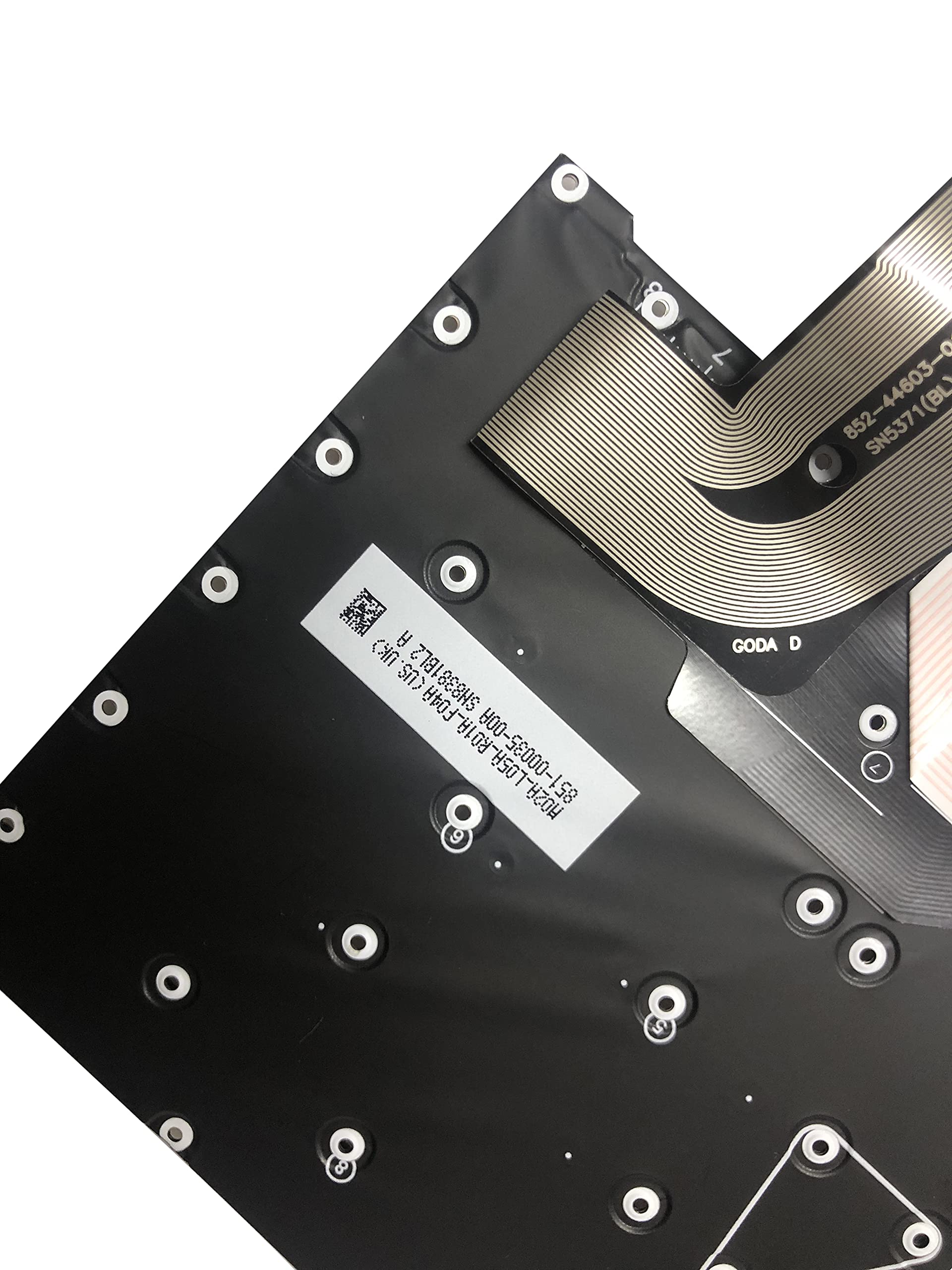Gintai Keyboard Tastatur UK Layout für Lenovo Thinkpad T490S 20NX 20NY, T495s 20QJ 20QK, X1 Extreme 1st 2nd Gen, P1 1st 2nd Gen PK131BR1A20 SN20R66015 SG-97140-2EA NOT FIT T490 T495 Keyboard NoBacklit