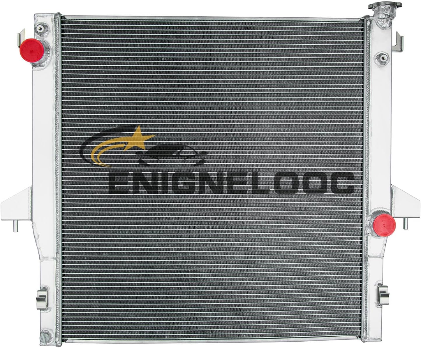4 Row Core Aluminum Radiator For 2003-2010 2005 Dodge Ram 2500 3500 5.9 6.7L L6 Diesel Cummins Radiador Automotive Replacement CU2711 Radiators