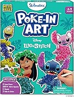 Vista 15 de Skillmatics Poke-in Art - Princesas mágicas, diversión sin desorden para niños, kits de manualidades de madera de bricolaje, actividad creativa