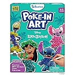 Skillmatics Poke-in Art - Lilo & Stitch Characters, Mess-Free Fun for Kids, DIY Wood Craft Kits, Creative Activity, Gifts for Girls & Boys Ages 4, 5, 6, 7, 8, 9